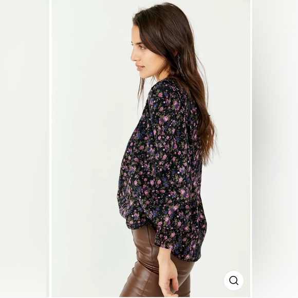 NWT Free People Meant To Be Blouse Size L - Picture 2 of 12